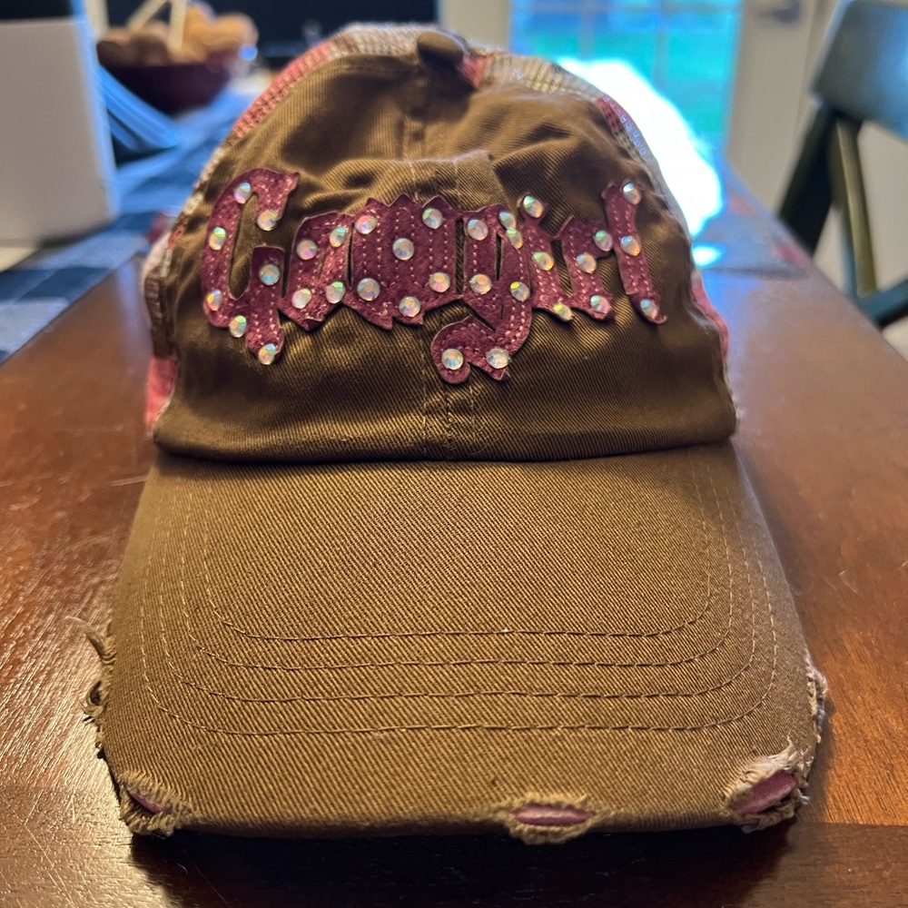 Cowgirl Baseball Hat Cap One Size Adjustable